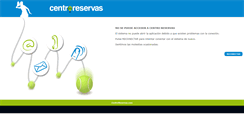 Desktop Screenshot of centroreservas-server.com