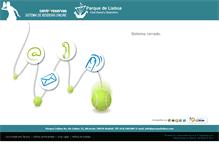 Tablet Screenshot of parquelisboa.centroreservas-server.com
